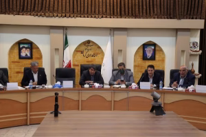 برگزاری جلسه سازگاری با کم‌آبی