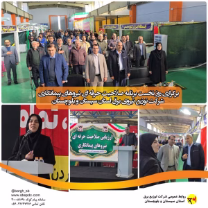 برگزاری روز نخست برنامه صلاحیت حرفه ای نیروهای پیمانکاری شرکت توزیع نیروی برق استان سیستان و بلوچستان