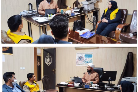 برگزاری نشست مدیریت مصرف با رییس اوقاف شهر زاهدان