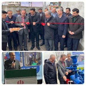 بهره مندی ۵ هزارخانوار روستای عبداله آباد شهرستان نور از طرح آبرسانی