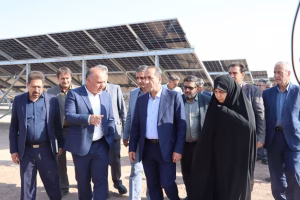 بهره‌برداری از نیروگاه خورشیدی ۵ مگاواتی در کوهپایه اصفهان