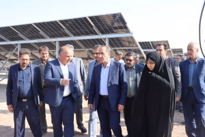 بهره‌برداری از نیروگاه خورشیدی ۵ مگاواتی در کوهپایه اصفهان