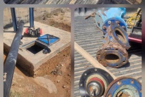 بهره‌برداری مجدد از شیر کنترل سطح مخزن ذخیره ۵۰۰ مترمکعبی روستای رقه