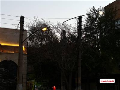تعمیر نصب جهادی ۶۴۰ چراغ روشنایی معابر در تبریز طی ۱۵ شبانه‌روز