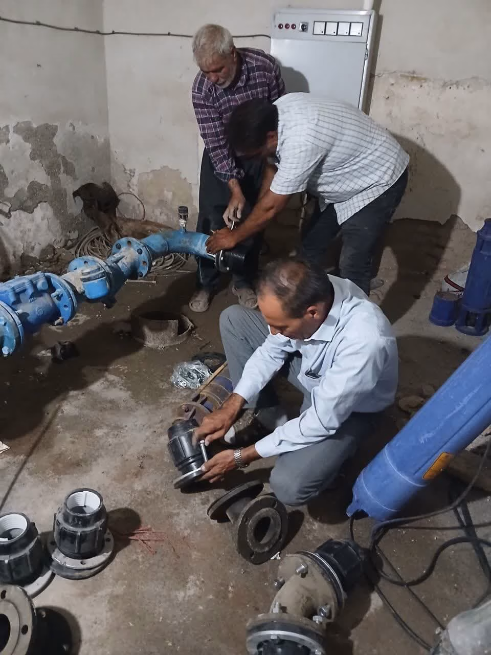 تجهیز چاه جدید در روستای بیلوار خوی در راستای توسعه پایدار شبکه آبرسانی روستایی