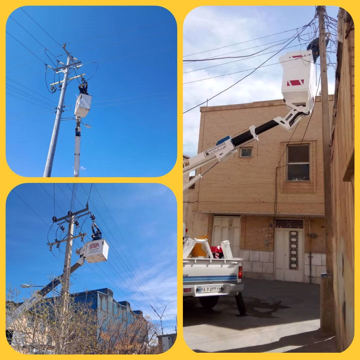 تداوم جهاد خدمت در شبکه برق اصفهان