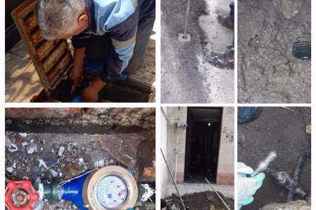 تعویض بیش از ۱۴ هزار کنتور خراب و شناسایی ۱۴۲۶۹ انشعاب غیرمجاز در آبفای منطقه ۶