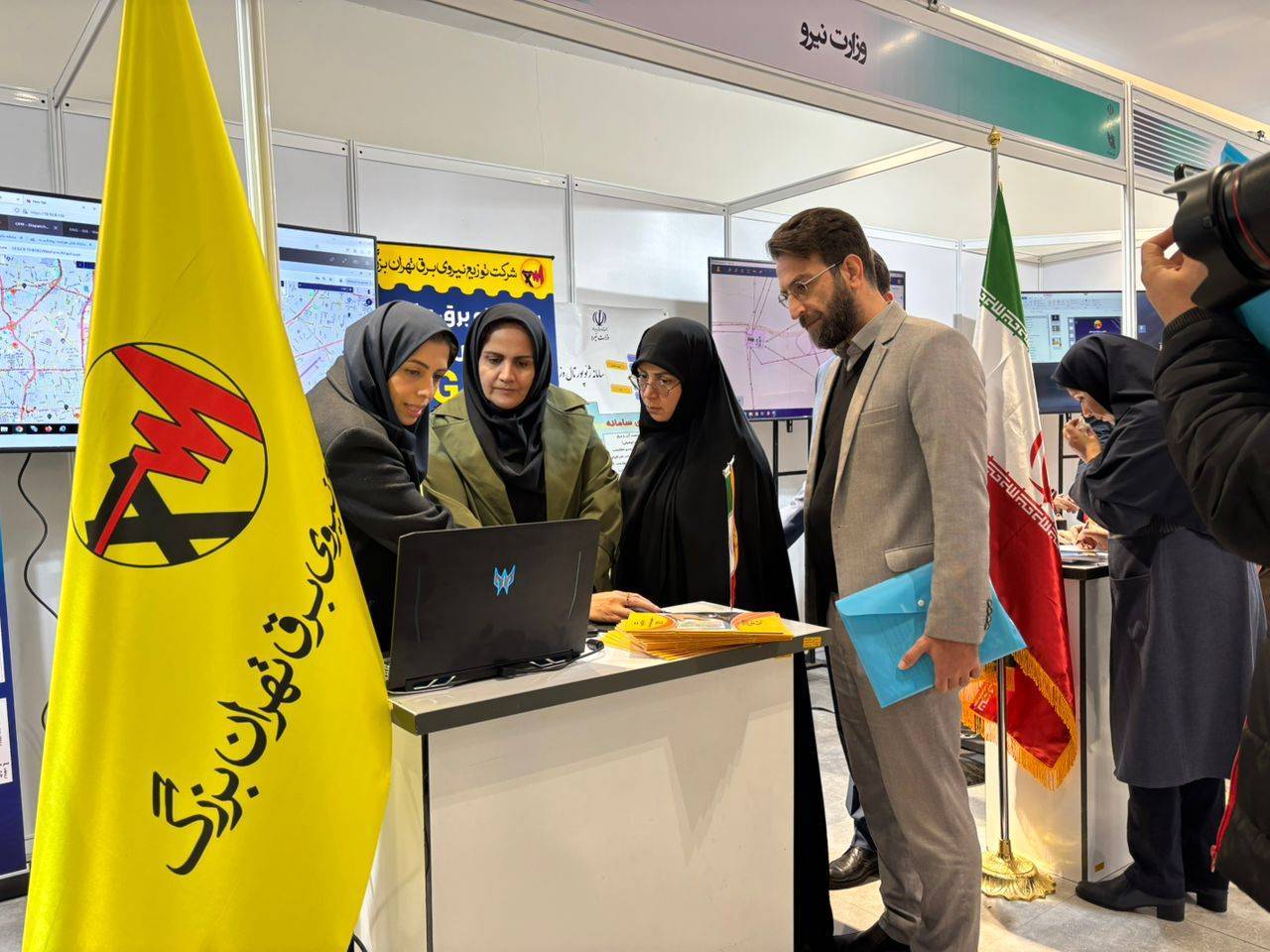 توزیع برق پایتخت در رویداد روز سیستم اطلاعات مکانی (GIS) حضورداشت