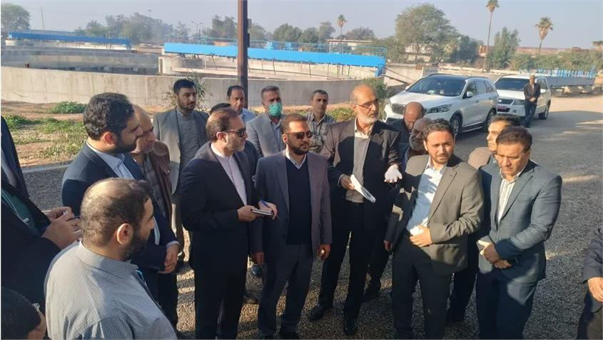 تکمیل تصفیه‌خانه غرب اهواز