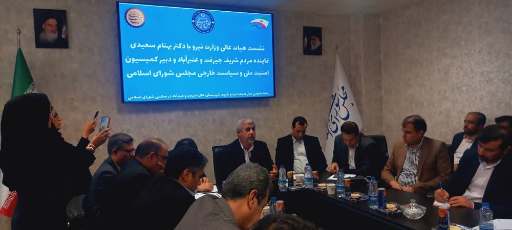 تکمیل پروژه انتقال آب شهرستان‌های جیرفت و عنبرآباد