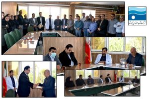جلسه تودیع و معارفه مدیر امور منابع آب شهرستان کرمانشاه