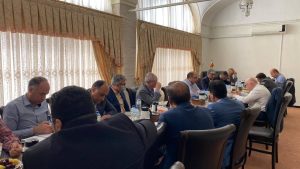 برگزاری جلسه مهندس حائری با مدیران صنعت برق استان کرمان