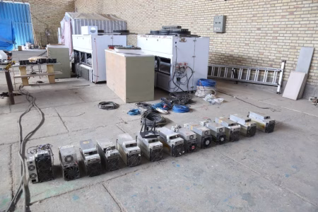 جمع‌آوری ۸۴ دستگاه استخراج رمز ارز غیرمجاز و هش برد