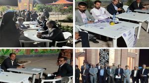 حضور مدیر امور بیرجند در میز خدمت روستای حاجی آباد
