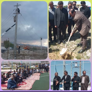 حضور مدیر عامل شرکت توزیع نیروی برق استان فارس در آیین افتتاح پروژه های برق رسانی اجرا شده سال ۱۴۰۴ در شهرستان مهر استان فارس