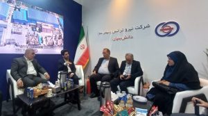 حضور مهندس برهانی، مدیر عامل شركت برق منطقه ای زنجان در نمایشگاه بین‌المللی صنعت برق ایران