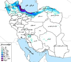 حوضه دریای خزر پرباران‌ترین حوضه‌ کشور