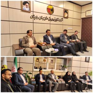دیدار تیم بازرسی نهاد ریاست جمهوری با مدیر عامل شرکت توزیع نیروی برق
