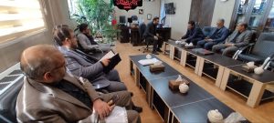 دیدار مدیرعامل آبفای منطقه شش تهران با دادستان ری