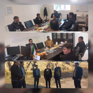 دیدار مدیرعامل شرکت توزیع برق استان ایلام با فرماندار سیروان