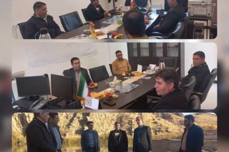 دیدار مدیرعامل شرکت توزیع برق استان ایلام با فرماندار سیروان