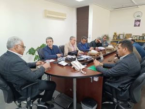 دیدار مدیرکل بحران و پدافند غیرعامل وزارت نیرو با معاون عمرانی استانداری فارس