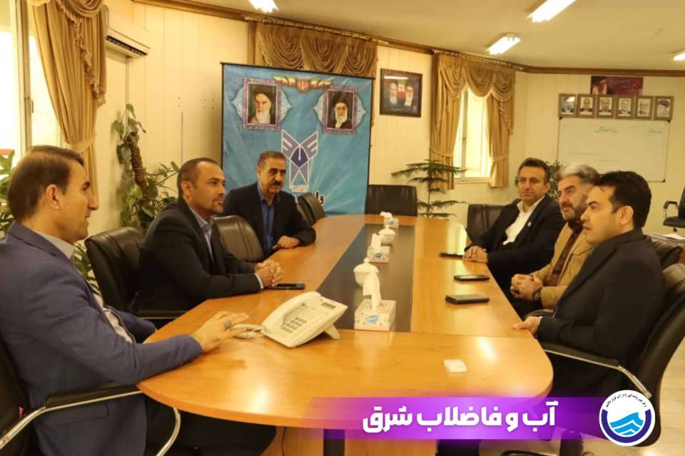 دیدار مسئولان شرکت آب و فاضلاب شرق استان تهران با ریاست جدید دانشگاه آزاد اسلامی رودهن