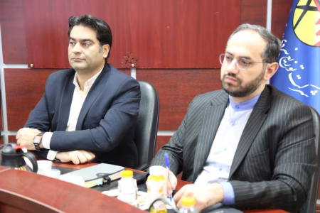 دیدار مشاور عالی وزیر نیرو با مدیرعامل شرکت توزیع نیروی برق استان سمنان