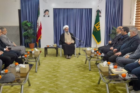 دیدار مشاور وزیر نیرو در امور ایثارگران با نماینده ولی‌فقیه در خراسان شمالی