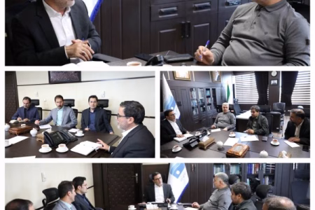 دیدار نماینده مردم زنجان و طارم در مجلس شورای اسلامی با مدیرعامل شرکت آب منطقه‌ی زنجان