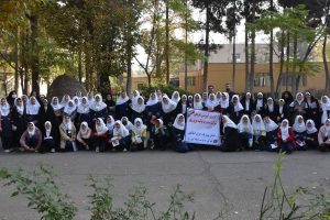 راهیان تولید برق مدرسه شاهد از نیروگاه برق ری