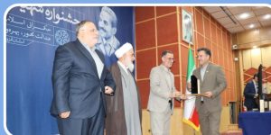 کسب رتبه برتر توسط شرکت آبفا استان قزوین در جشنواره شهید رجایی