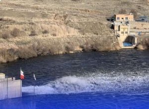 رهاسازی آب سد مهاباد
