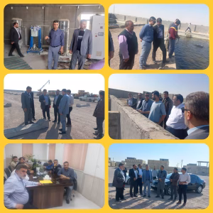بازدید میدانی مهندس دادخواه به شرق اصفهان