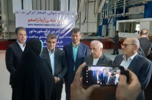 رونمایی بزرگترین ترانسفورماتور نیروگاه‌های خورشیدی کشور