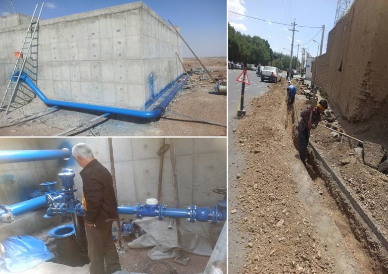 طرح ملی جهاد آبرسانی در مجتمع آبرسانی سرداران شهرستان ساوه به ایستگاه آخر رسید