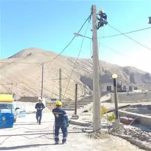 بهسازی شبکه توزیع برق روستای ایج شهرستان سرخه