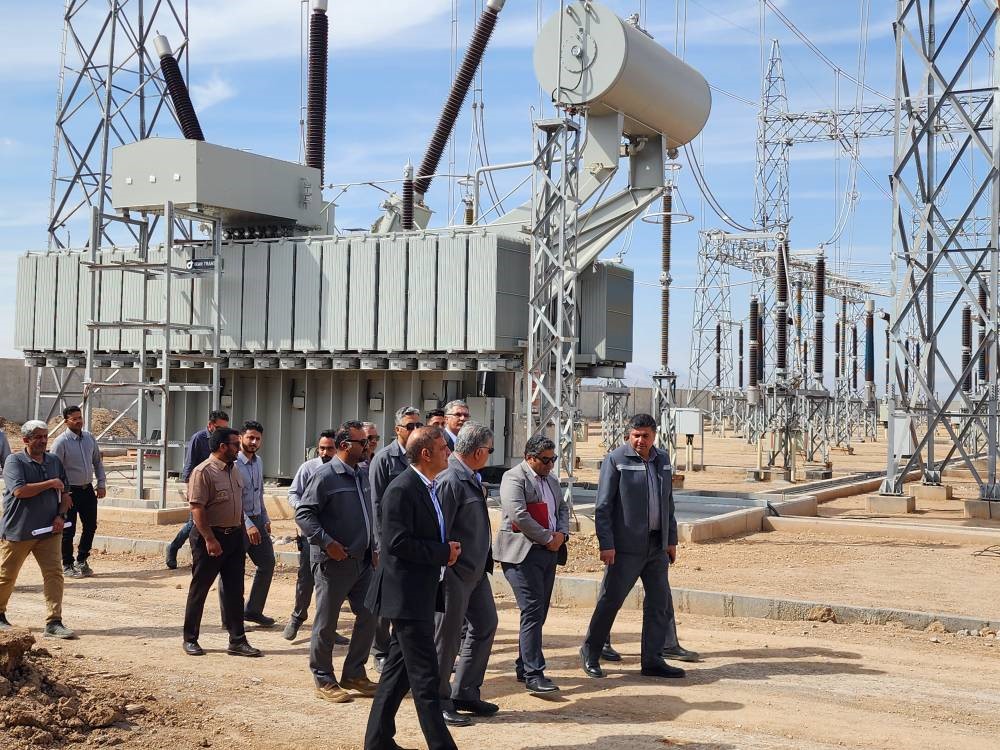 مدیرعامل شرکت توزیع نیروی برق جنوب استان کرمان از پست 400/20 کیلوولت گل‌گهر