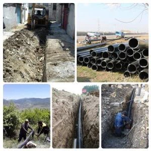 شهرستان ساری رکورد دار بیشترین عملیات اجرای اصلاح و توسعه شبکه آبرسانی