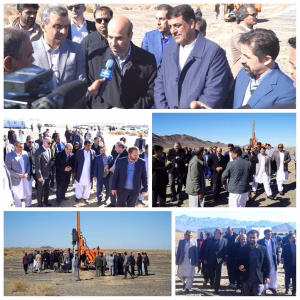 عملیات اجرایی نیروگاه خورشیدی ۷۰ مگاواتی شمس‌آباد سراوان