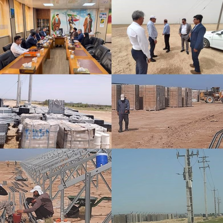 عملیات اجرایی ۴ نیروگاه خورشیدی با ظرفیت بیش از ۳۰ مگاوات در شهرستان دیلم