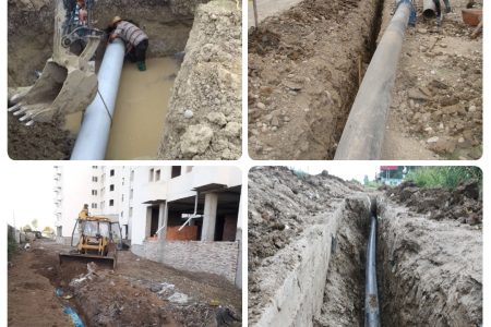 پیشرفت ۸۰ درصدی اجرای طرح آبرسانی در مسکن مهر سارویه شهرستان ساری