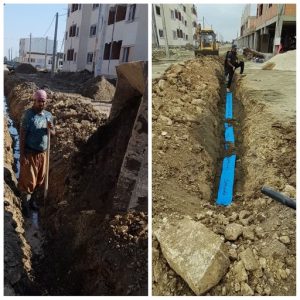 اتمام عملیات آبرسانی به مسکن مهر بهشهر