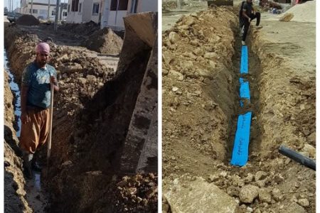 اتمام عملیات آبرسانی به مسکن مهر بهشهر