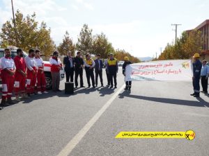 مانور اصلاح 5 کیلومتراز شبکه برق فشار متوسط طارم اجرا شد