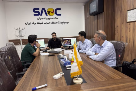 مانور دورمیزی بازیابی شبکه در برق منطقه ای فارس