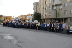مانور عملیاتی مقابله با جلوه‌های بد مصرفی برق در مراكز تجاری و صنفی استان اردبیل