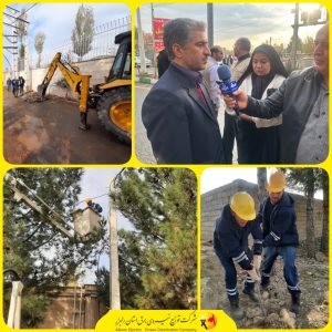 مانور مشترک جمع آوری انشعابات غیرمجاز برق، آب و گاز در شهرستان چهارباغ برگزار شد.