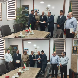 معارفه مدیر جدید برق شهرستان دشتی