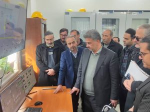بازدید مدیرعامل توانیر از روند پیشرفت ۲ پروژه برق منطقه‌ای خراسان